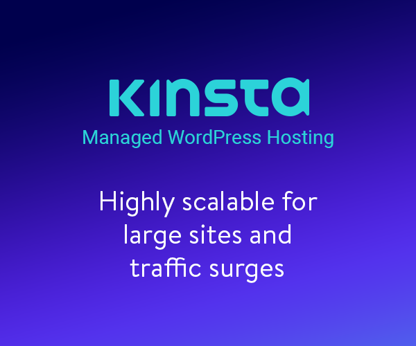 Kinsta Managed WordPress Hosting